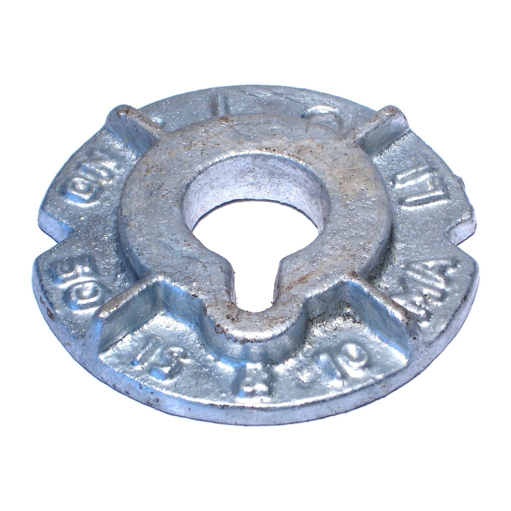1" Malle Wash Galv