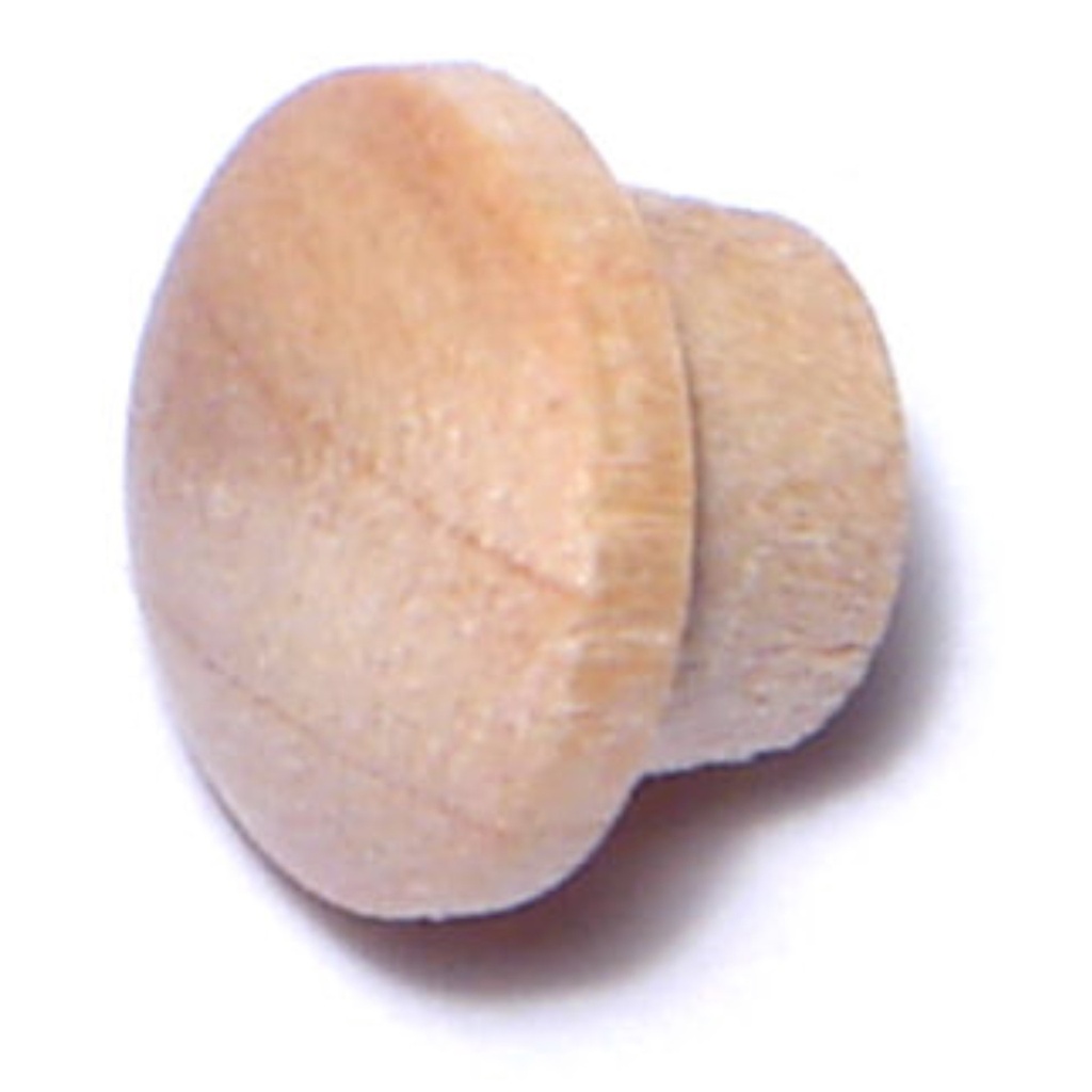 1/4 Scr Button Birch