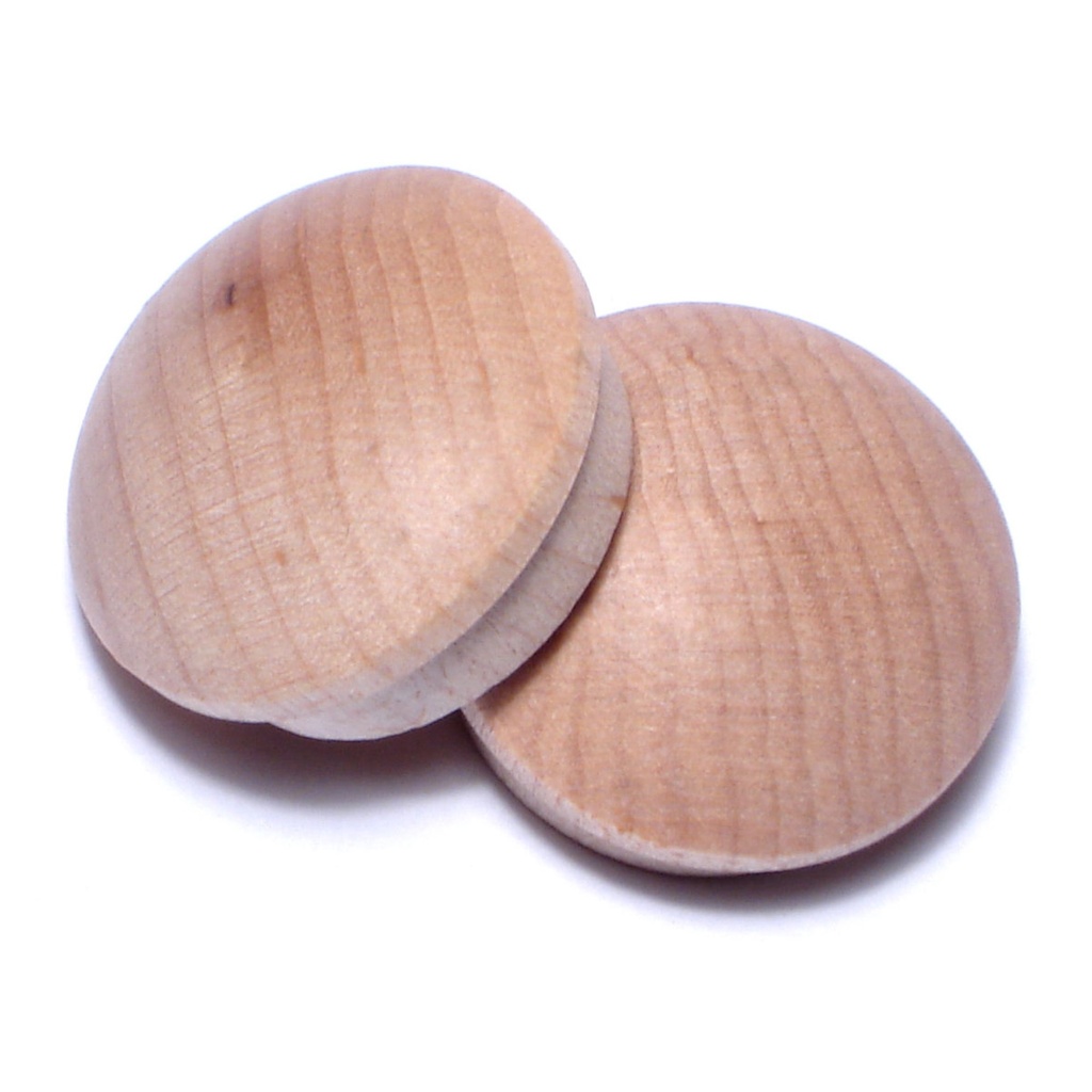 3/4 Scr Button Birch